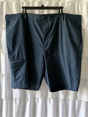 Greg Norman Collection Navy Performance Cargo Shorts